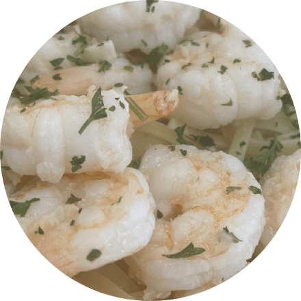 Delicious and healthy shrimp casserole